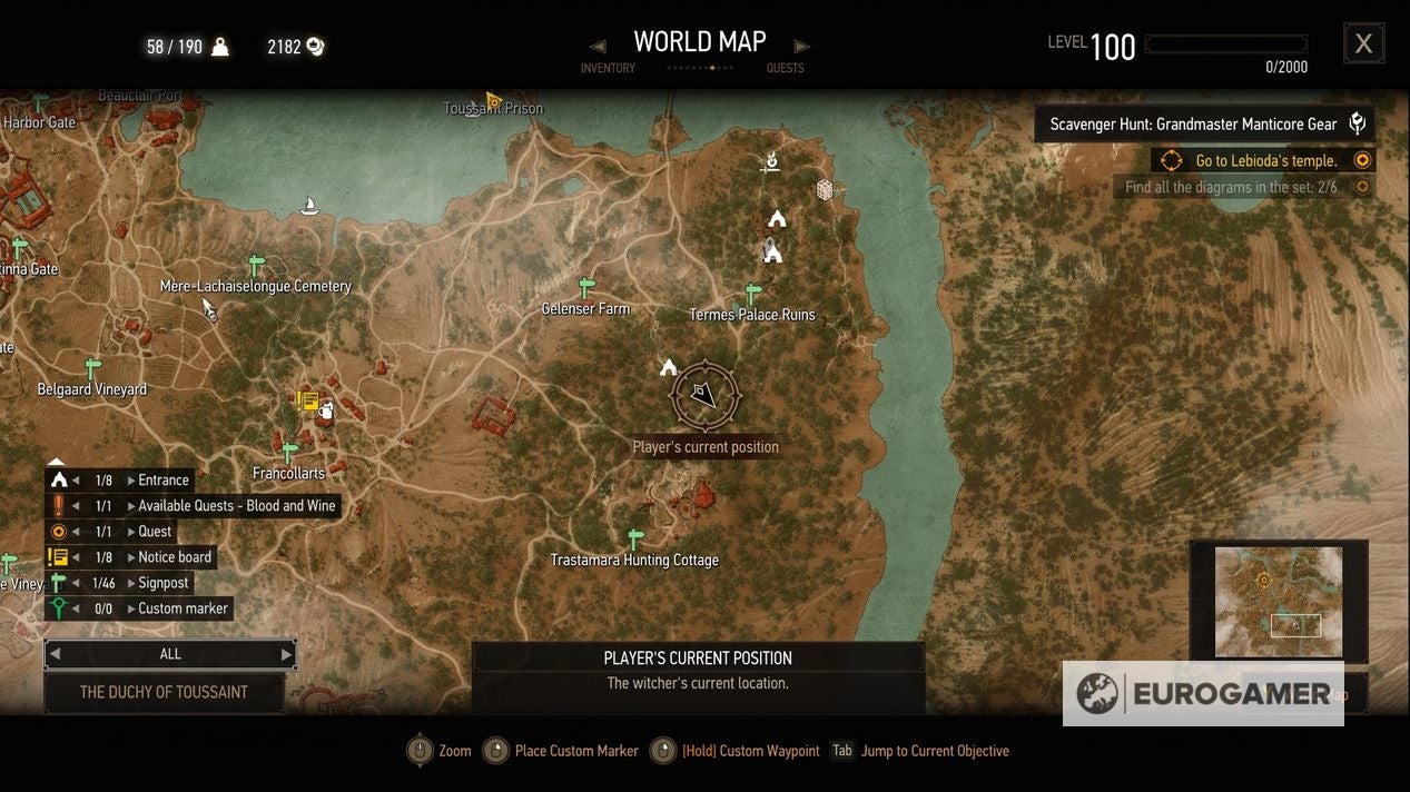 The Witcher 3 Manticore gear How to get all Manticore armor and